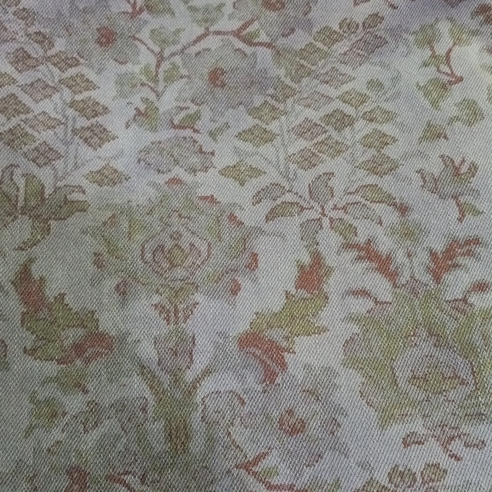 Anthropologie Pilcro and the Letterpress Blue Floral Boho Paisley Jeans 31 - Picture 12 of 12